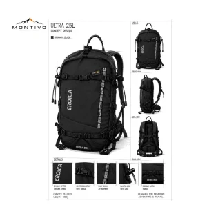 کوله تکنیکال چندمنظوره ۲۵ لیتری EROICA ULTRA 25L