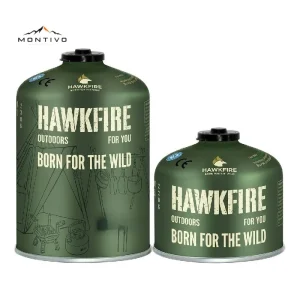 کپسول گاز کوهنوردی HAWKFIRE در ظرفیت‌های ۲۳۰ و ۴۵۰ گرمی